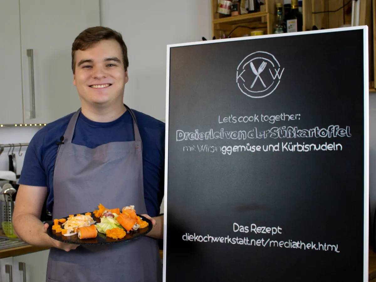 Fertiges Gericht auf dem Teller zum Nachkochen